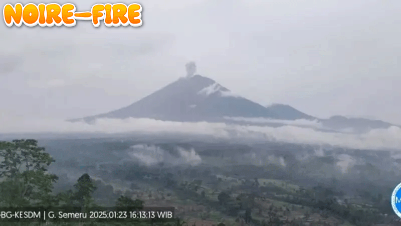 Gunung Semeru Erupsi Lagi, Tinggi Letusan Capai 800 Meter